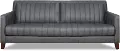 Ross Gray Leather Sofa - Amax Leather