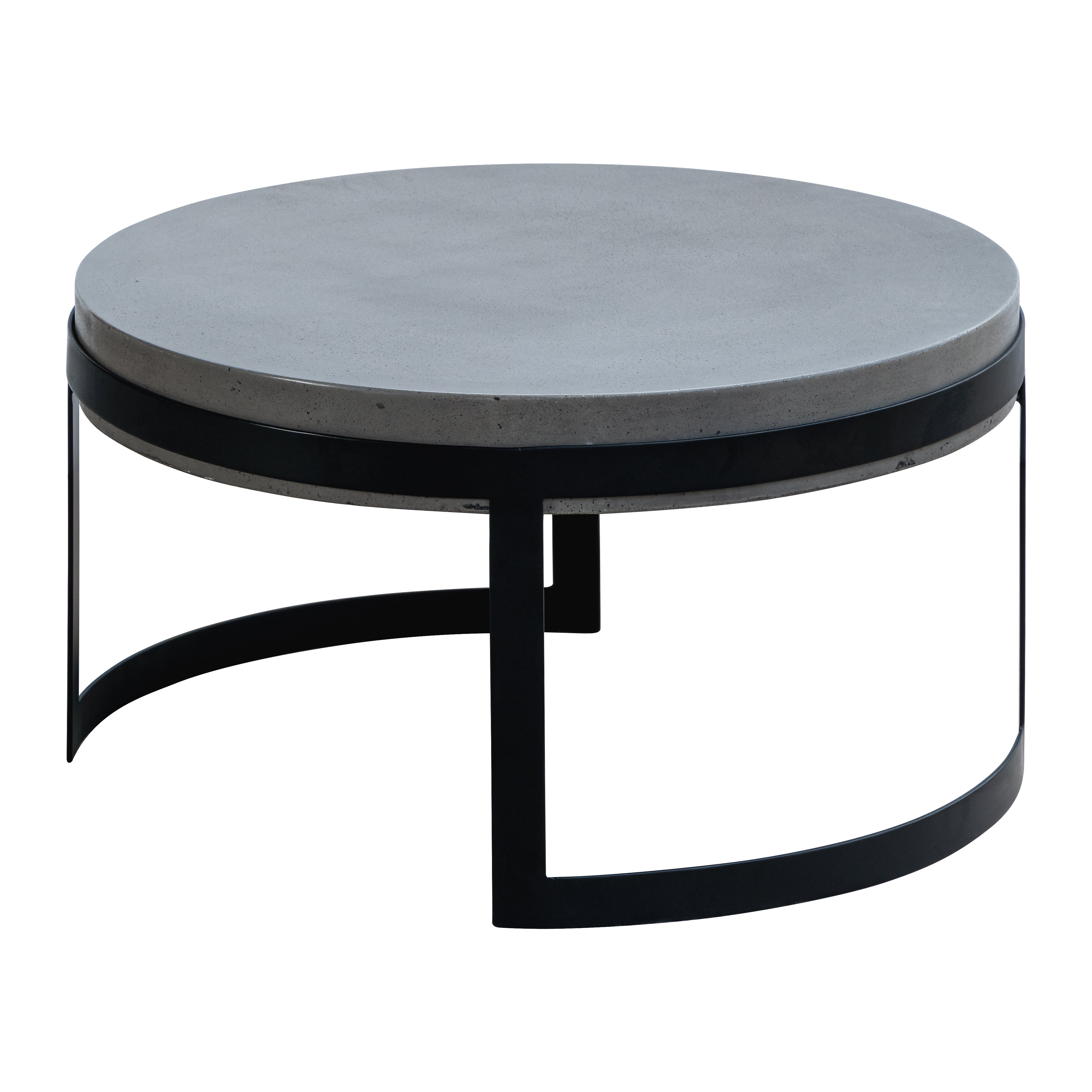 Modern Round Patio Coffee Table - Soho-2