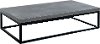 Modern Rectangular Patio Coffee Table - Concrete