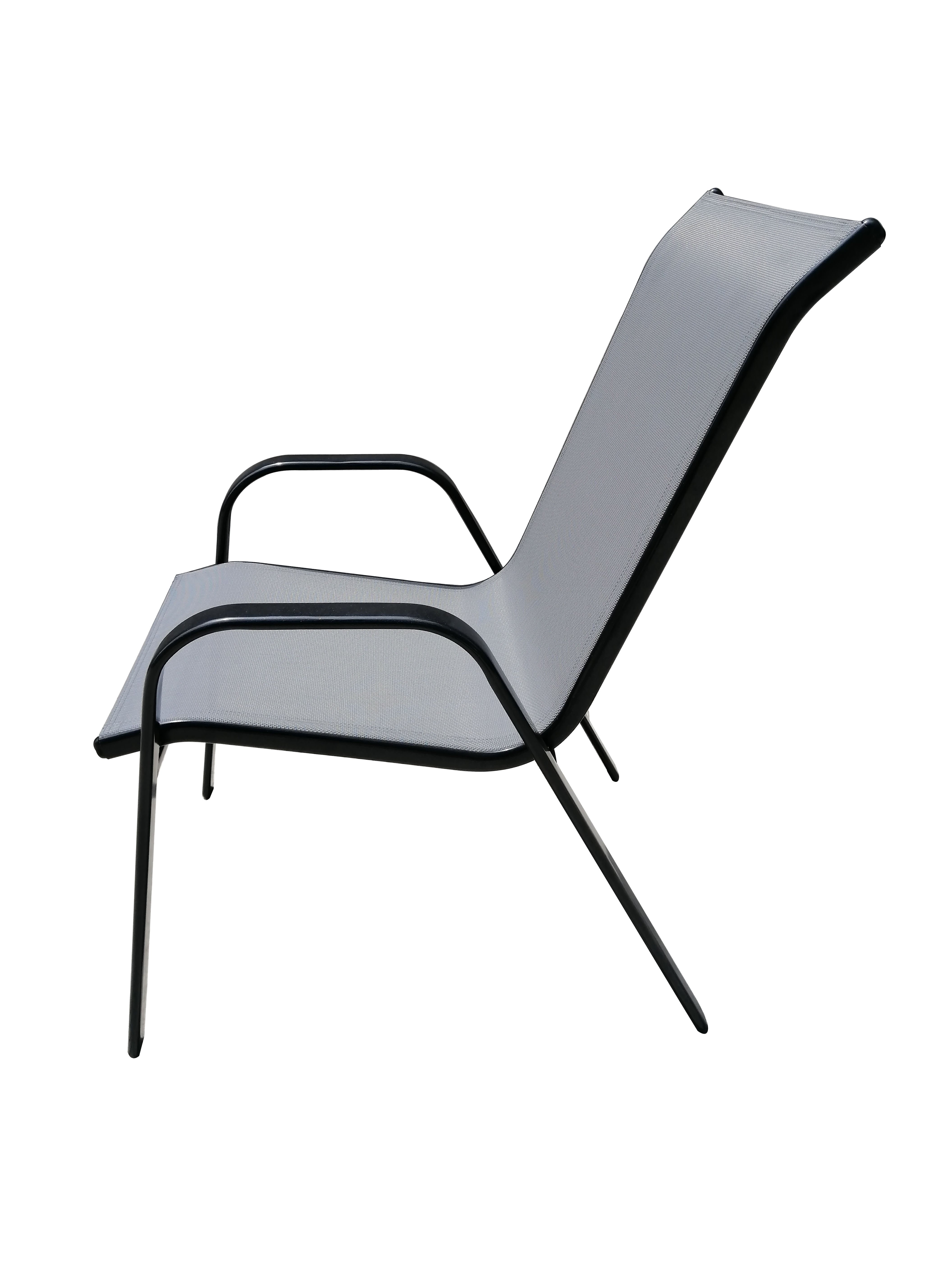 Gray Patio Sling Chair - Bali-4