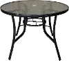 Contemporary 40 Round Patio Table - Bali