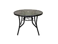 Contemporary 40 Round Patio Table - Bali
