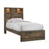 Bobbie Natural Twin Storage Bed with Speaker