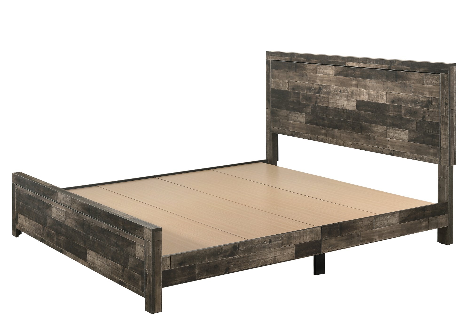 Modern Rustic King Size Bed - Tallulah-2