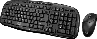 WKB-1330CB Adesso 2.4 GHz Wireless Desktop Keyboard and Mouse Combo