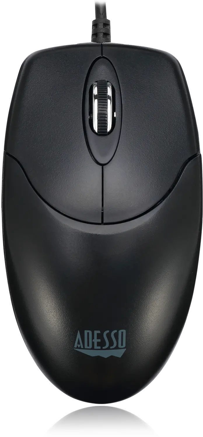 iMOUSE-M6 BLACK Adesso Black USB Optical Mouse - iMouse M6-1