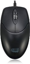 iMOUSE-M6 BLACK Adesso Black USB Optical Mouse - iMouse M6