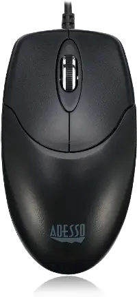 iMOUSE-M6 BLACK Adesso Black USB Optical Mouse - iMouse M6