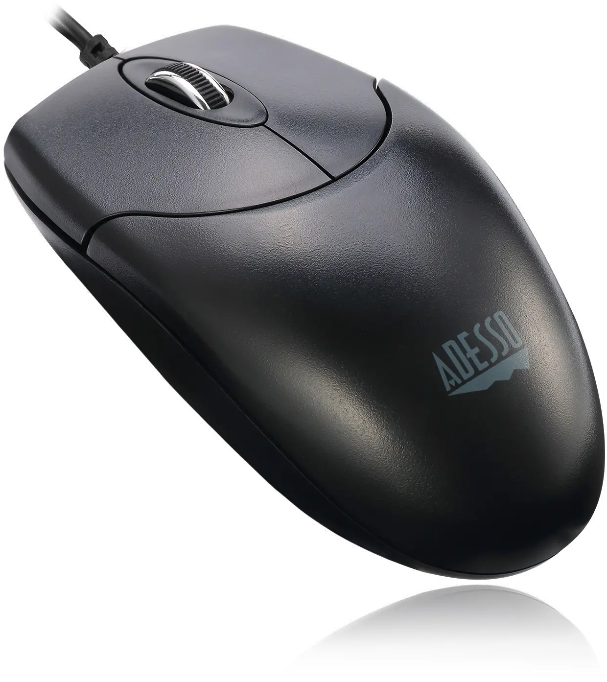 iMOUSE-M6 BLACK Adesso Black USB Optical Mouse - iMouse M6-4