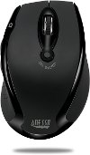 iMOUSE-M20 BLACK Adesso Black Wireless Ergonomic Optical Mouse - iMouse M20