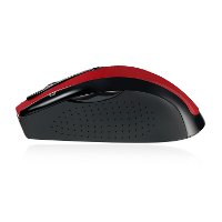 iMOUSE-M20 RED Adesso Red Wireless Ergonomic Optical Mouse - iMouse M20-5