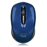 iMOUSE-S50 BLUE Adesso Blue Wireless iMouse - S50-1