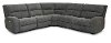 Bizmark Gray 5 Piece Power Reclining Sectional - Star