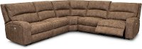 Kahlua Brown 5 Piece Power Reclining Sectional - Star-1