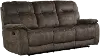 Clearance Crane Brown Triple Reclining Sofa