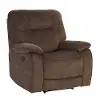 Clearance Crane Shadow Brown Manual Recliner