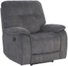 Shadow Gray Casual Recliner - Crane