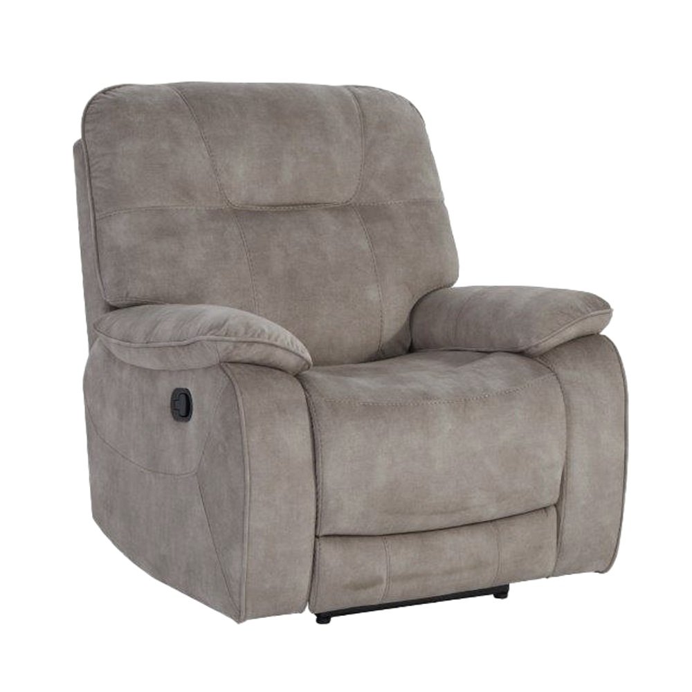 Crane Natural Beige Manual Recliner-1