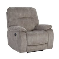 Crane Natural Beige Manual Recliner