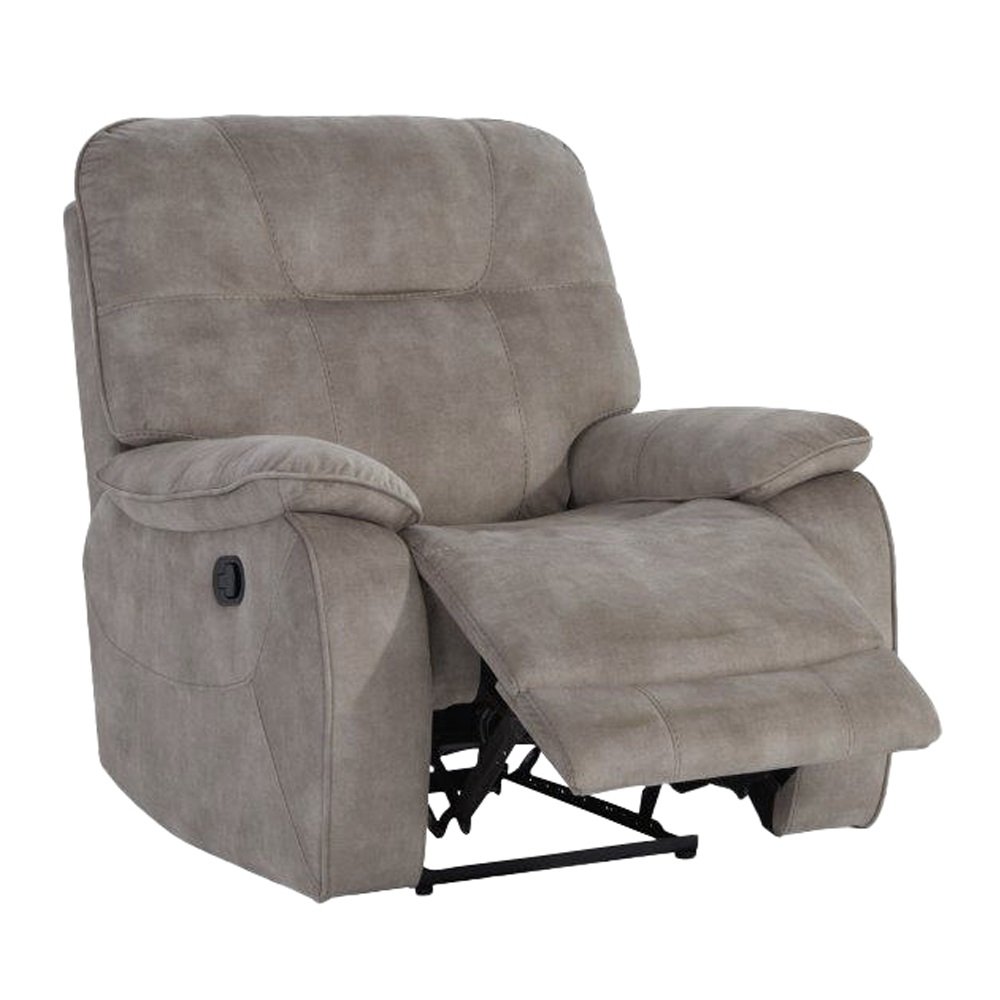 Crane Natural Beige Manual Recliner-2