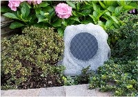 Grey Light-up LED Rock Speakers-2