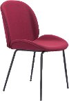 Red Upholstered Dining Room Chair (Set of 2) - Miles