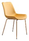 Yellow Upholstered Dining Room Chair (Set of 2) - Tony