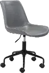 Mid-century Modern Gray Office Chair - Byron