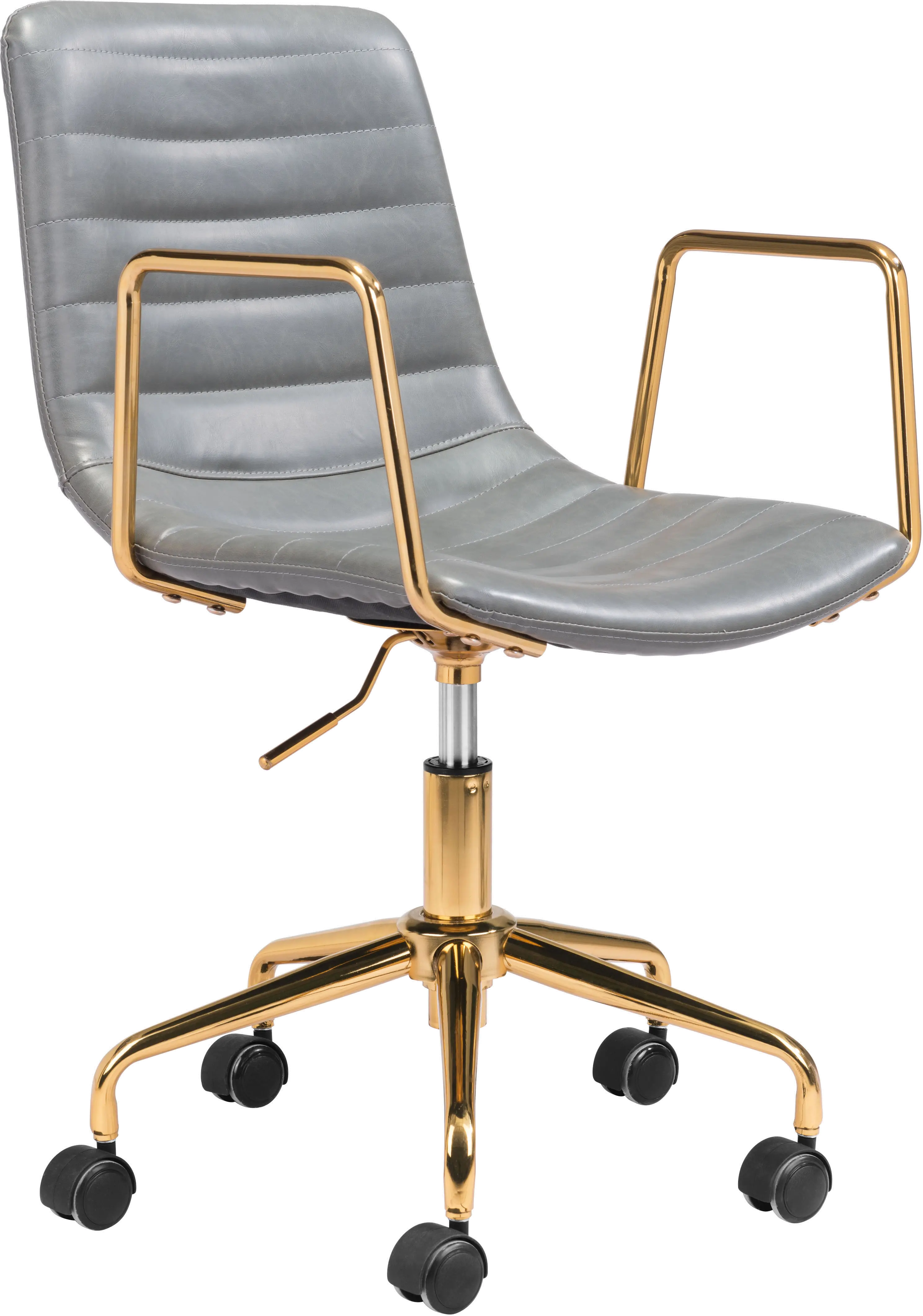 Glam Gray Office Chair - Eric-1