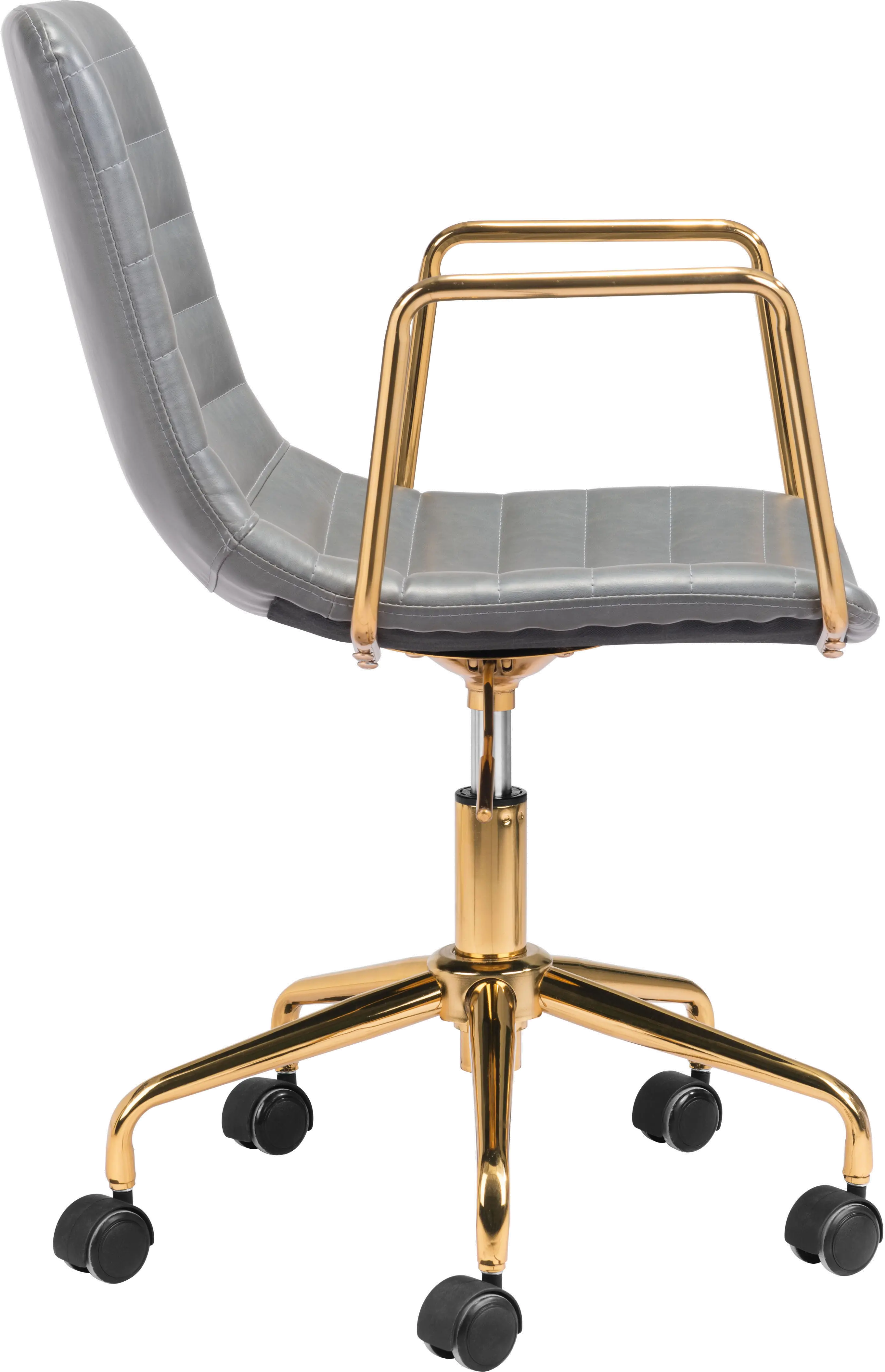 Glam Gray Office Chair - Eric-2