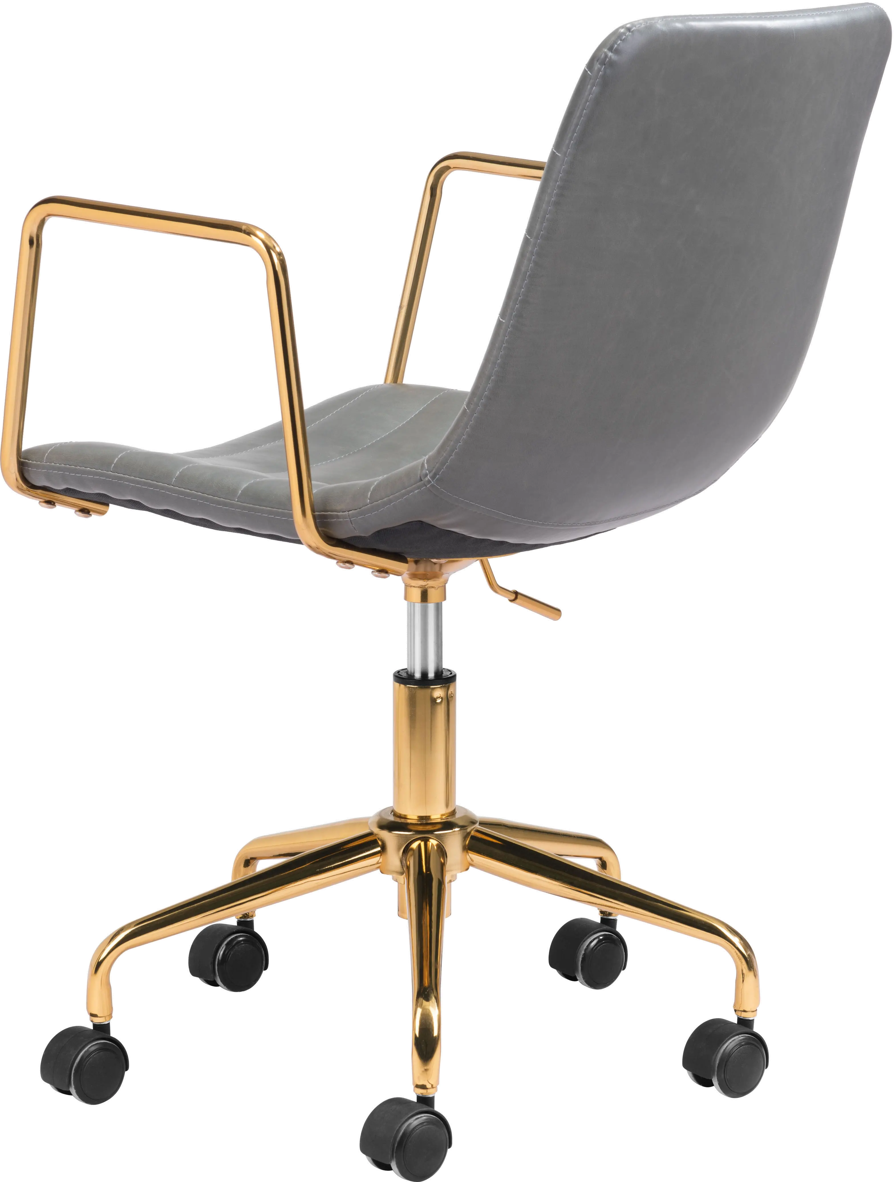 Glam Gray Office Chair - Eric-4