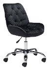 Modern Black Office Chair - Loft
