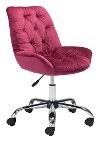 Modern Red Office Chair - Loft