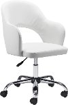 Modern White Office Chair - Planner