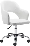 Planner Modern White Office Chair