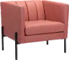 Jess Mid Century Modern Rust Accent Chair
