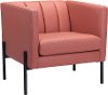 Mid Century Modern Rust Accent Chair - Jess