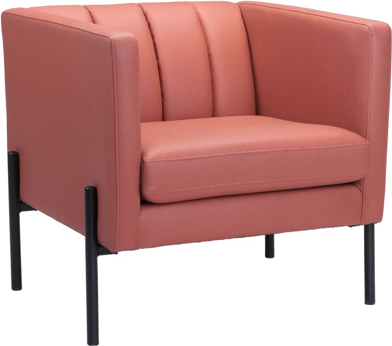 Mid Century Modern Rust Accent Chair Jess Rc Willey Furniture Mid Century Modern Rust Accent Chair, Modern Rust Furniture