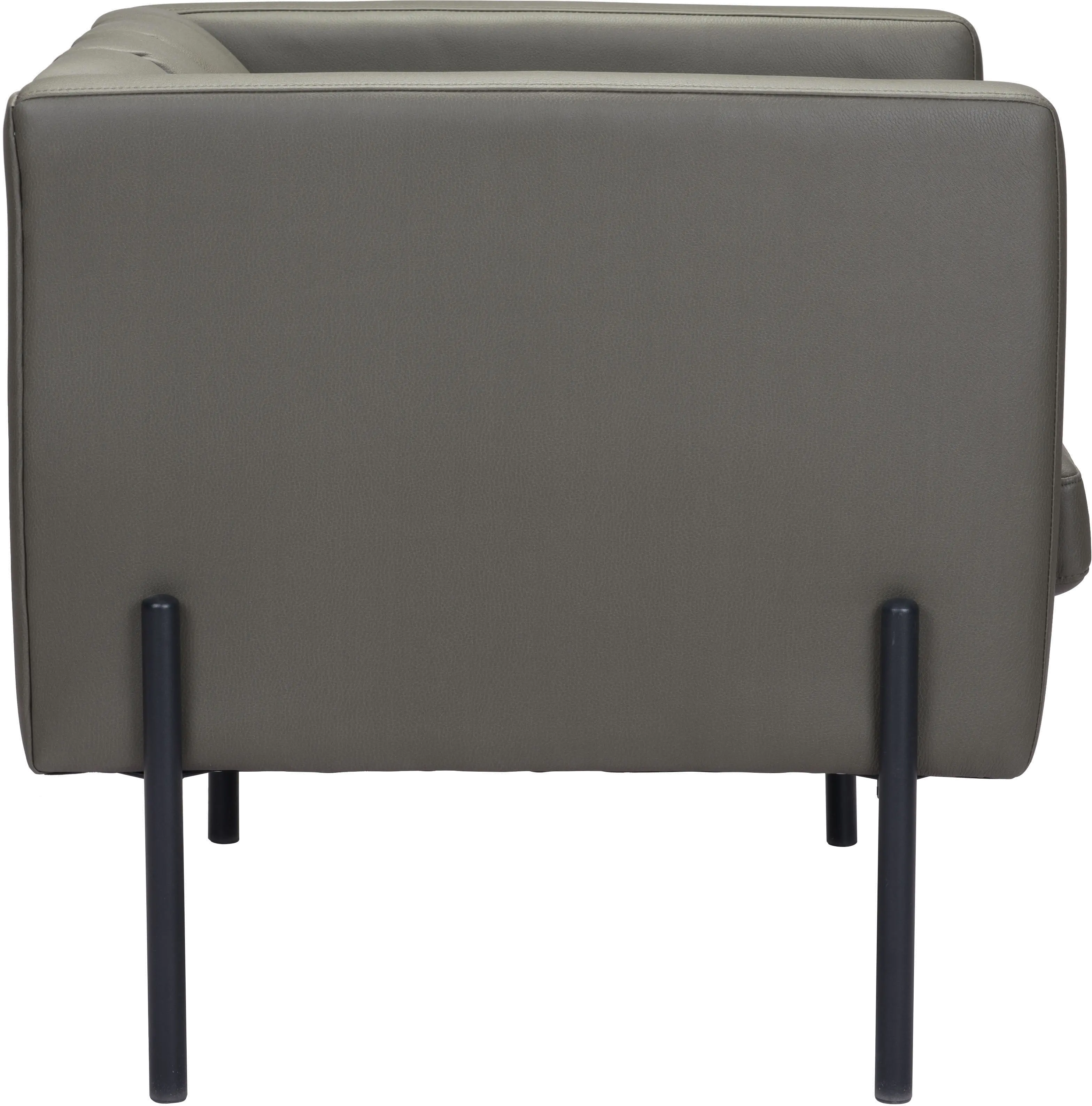Mid Century Modern Green Accent Chair - Jess-2