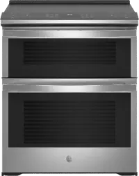PS960YPFS GE Profile Smart Double Oven Electric Range with Convection and Air Fry - 6.6 cu. ft., Fingerprint Resistant Stainless Steel