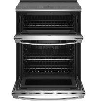 PS960YPFS GE Profile Smart Double Oven Electric Range with Convection and Air Fry - 6.6 cu. ft., Fingerprint Resistant Stainless Steel-2