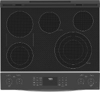 PS960YPFS GE Profile Smart Double Oven Electric Range with Convection and Air Fry - 6.6 cu. ft., Fingerprint Resistant Stainless Steel-3