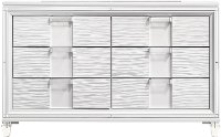 Contemporary White Youth Dresser - Posh