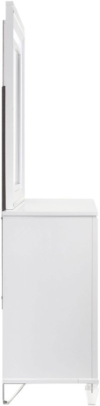 Contemporary White Youth Dresser - Posh-4