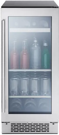 PRB15C01BG Zephyr Single Zone Beverage Cooler - Stainless Steel