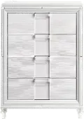Posh White Youth Chest of Drawers