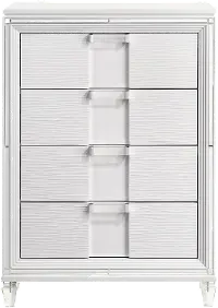 Posh White Youth Chest of Drawers