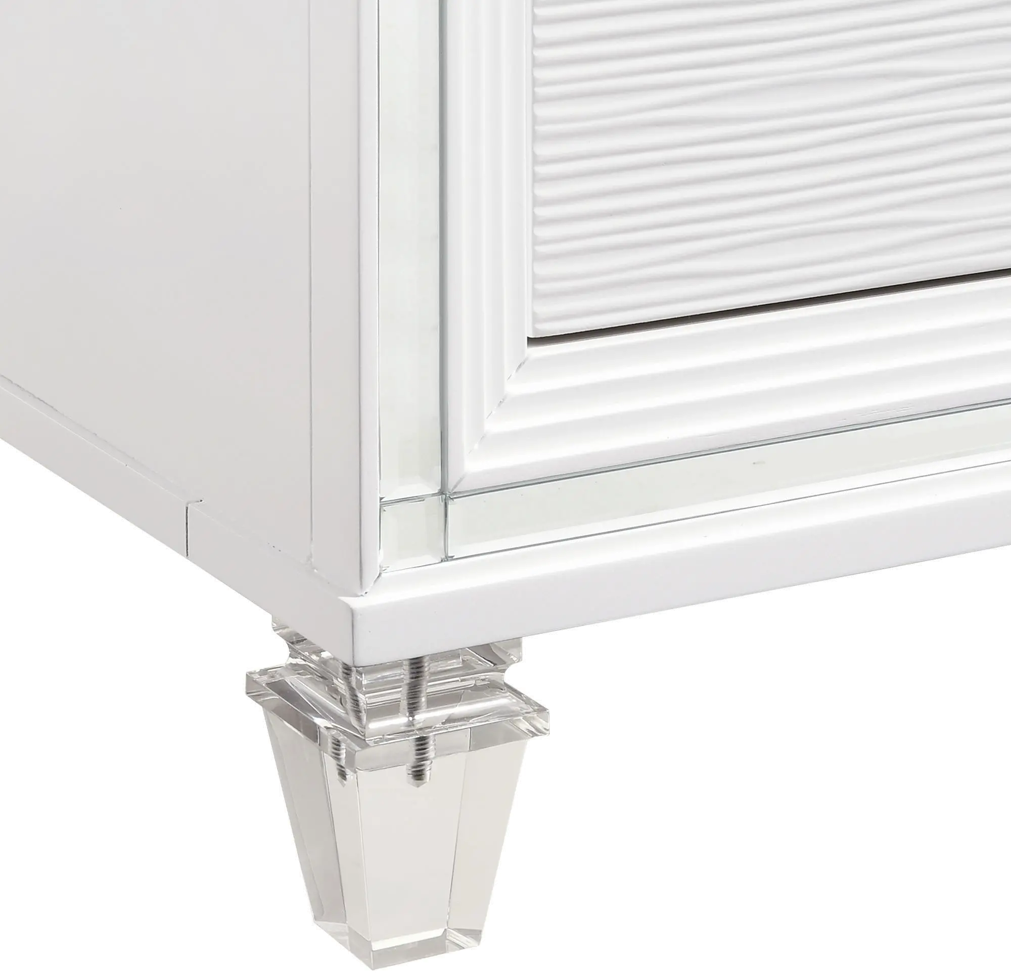 Posh White Youth Chest of Drawers-5