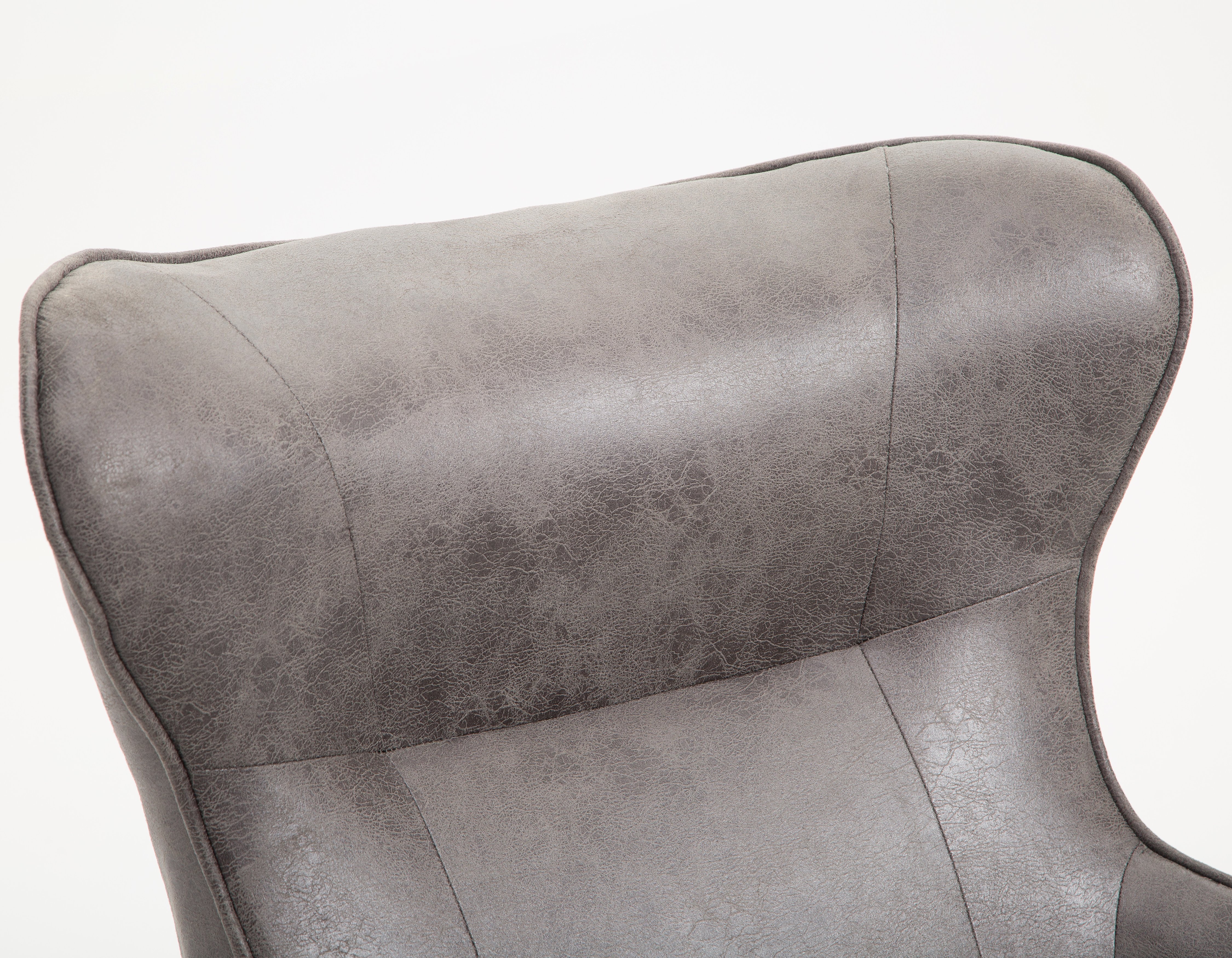 Franky Charcoal Gray Accent Chair-3