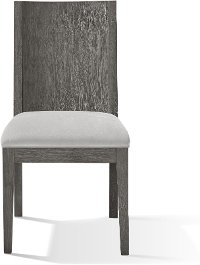 Modern Gray Upholstered Dining Room Chair - Plata-3